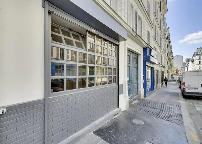 Bright Charming Modern Studio By Dreamy Canal St Martin 10Eme Metro Goncourt