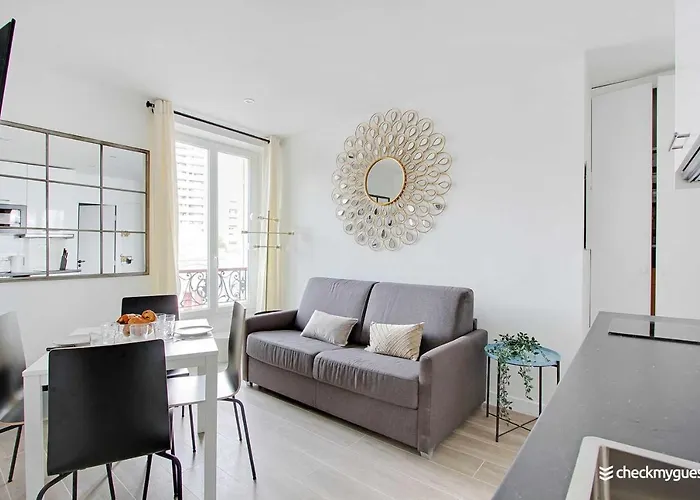 Cmg Cosy Apartment Ourcq - Jean Jaures 6P-2Br