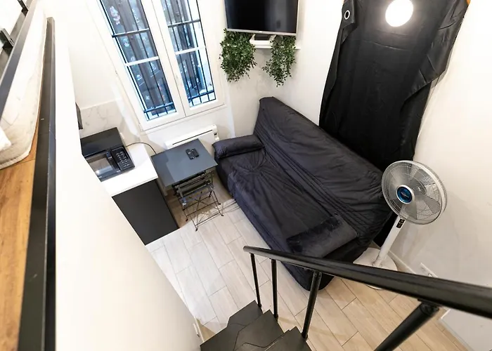 Le studio de belleville 2 à 4 personnes