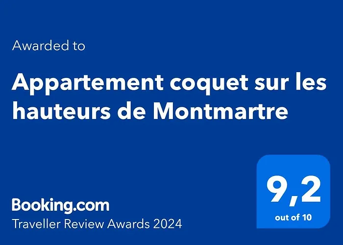 Appartement coquet sur les hauteurs de Montmartre