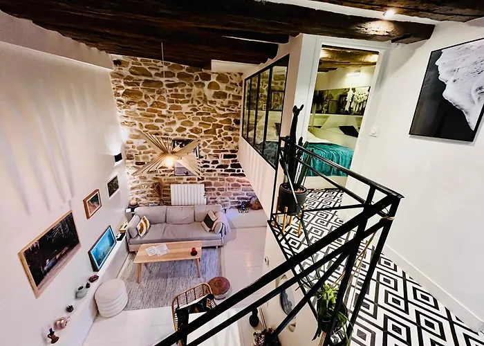 Plein Coeur De Paris : Charmant Duplex A Bastille