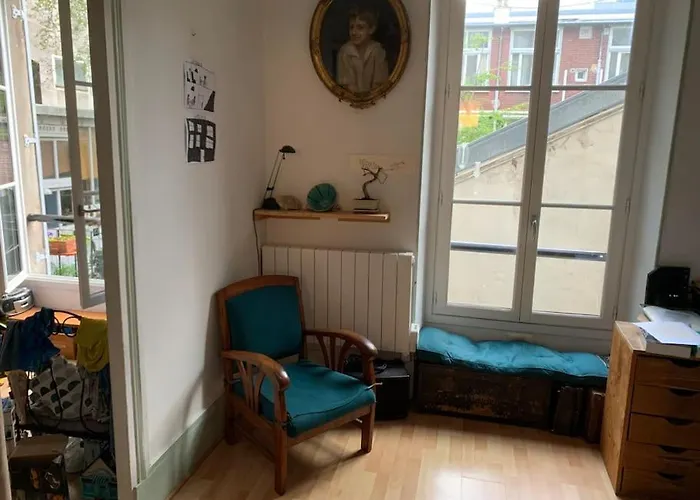 Quiet Apartment On Garden Paris 14