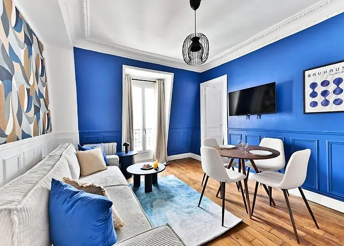 Appartement Paisible Centre De Paris - Bleu