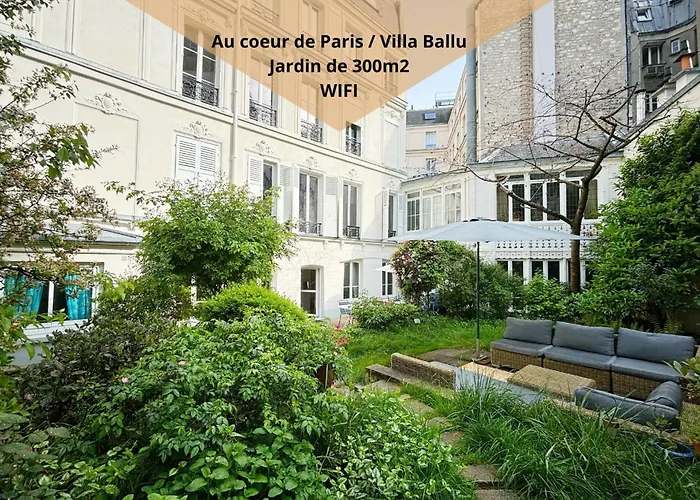 Grand Appartement Avec Jardin Privatif A Paris