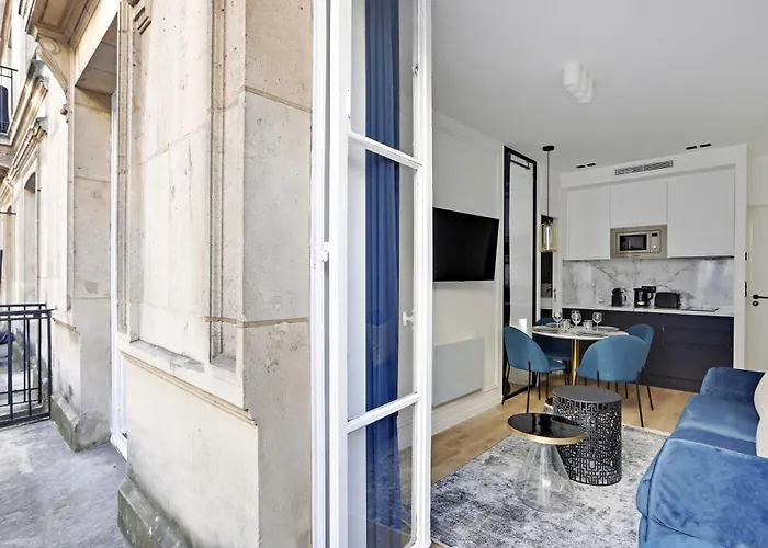 Luxury In The Heart Of Paris - 1Br-4P - Bourse