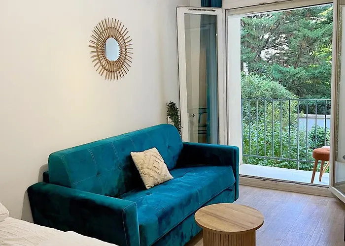 Luxe Studio Chic Aux Buttes-Aux-Cailles A 5Min Du Metro, Parking Prive Disponible