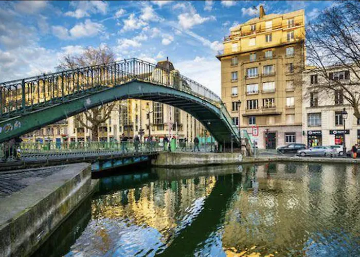 Studio Sur Cour A Deux Pas Du Canal Saint-Martin