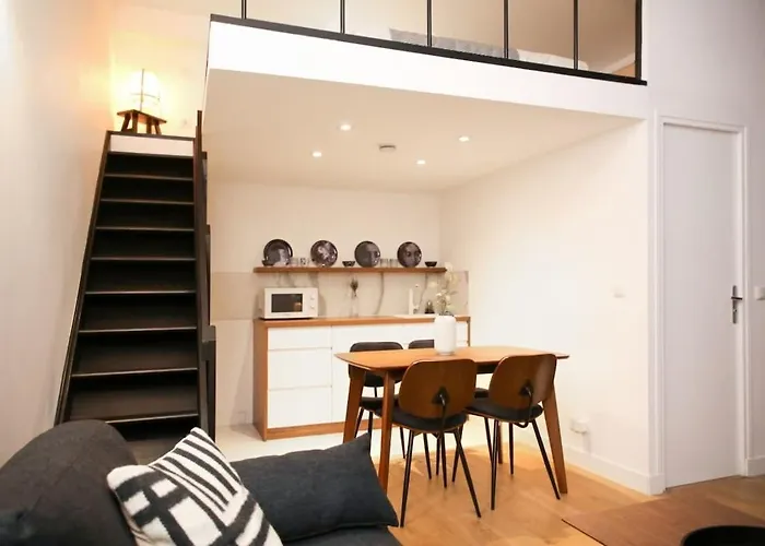 Cosy Appartement Studio Moderne Mezzanine - 4P - Flat-Guest