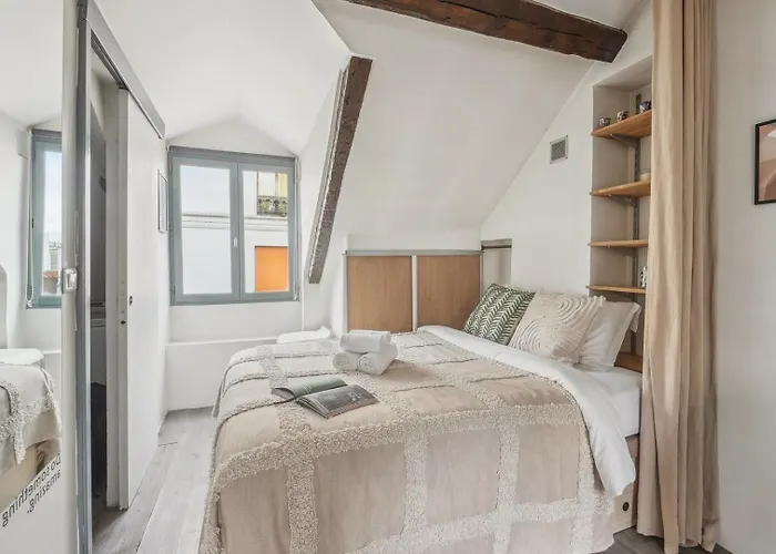 Bnbnook - Bright Studio In Le Marais & Notre-Dame