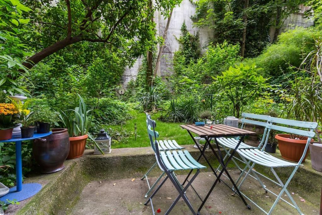 Appartement Un Coin De Paradis Avec Jardin à Montmartre Paris