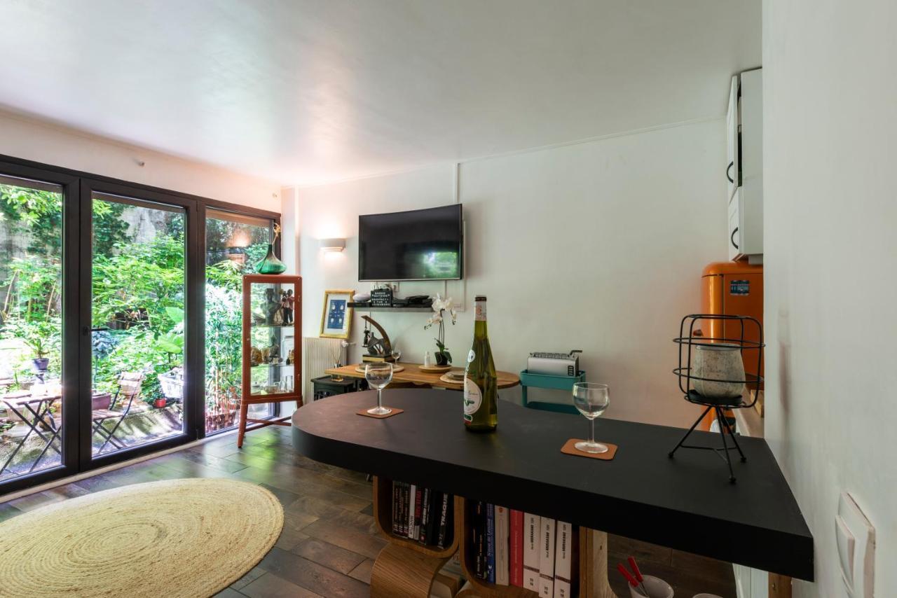 Un Coin De Paradis Avec Jardin à Montmartre Appartement Paris