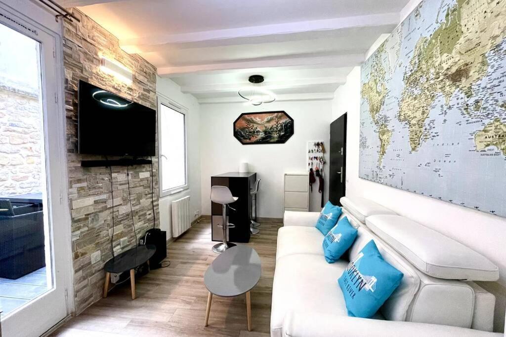 Exceptionnelle Maison De ✧cour Privee ✧metro Apartment Paris