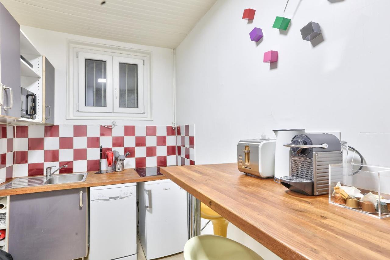 Apartment Superb T1bis At 1min From The Metro Porte St-ouen *