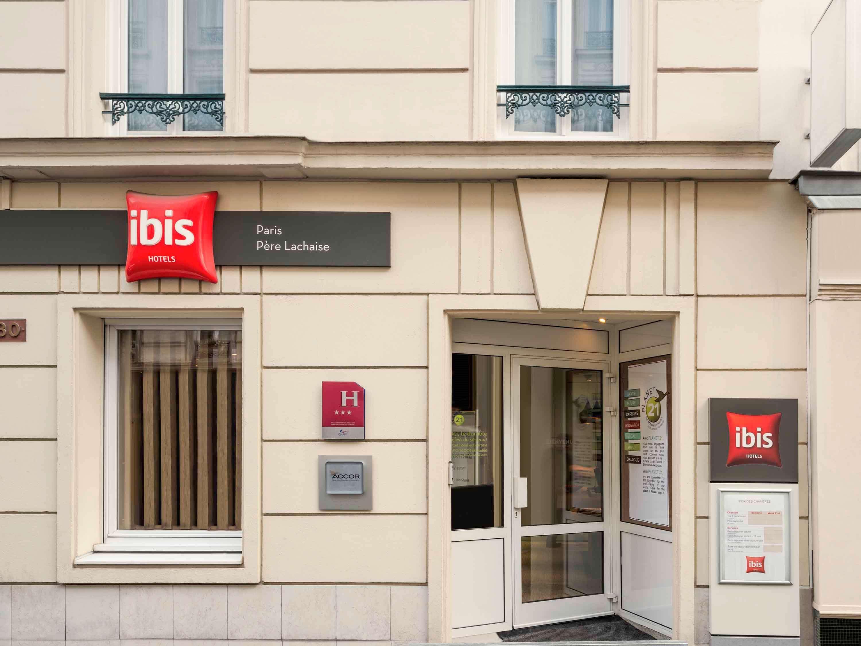 Ibis Pere Lachaise Paris
