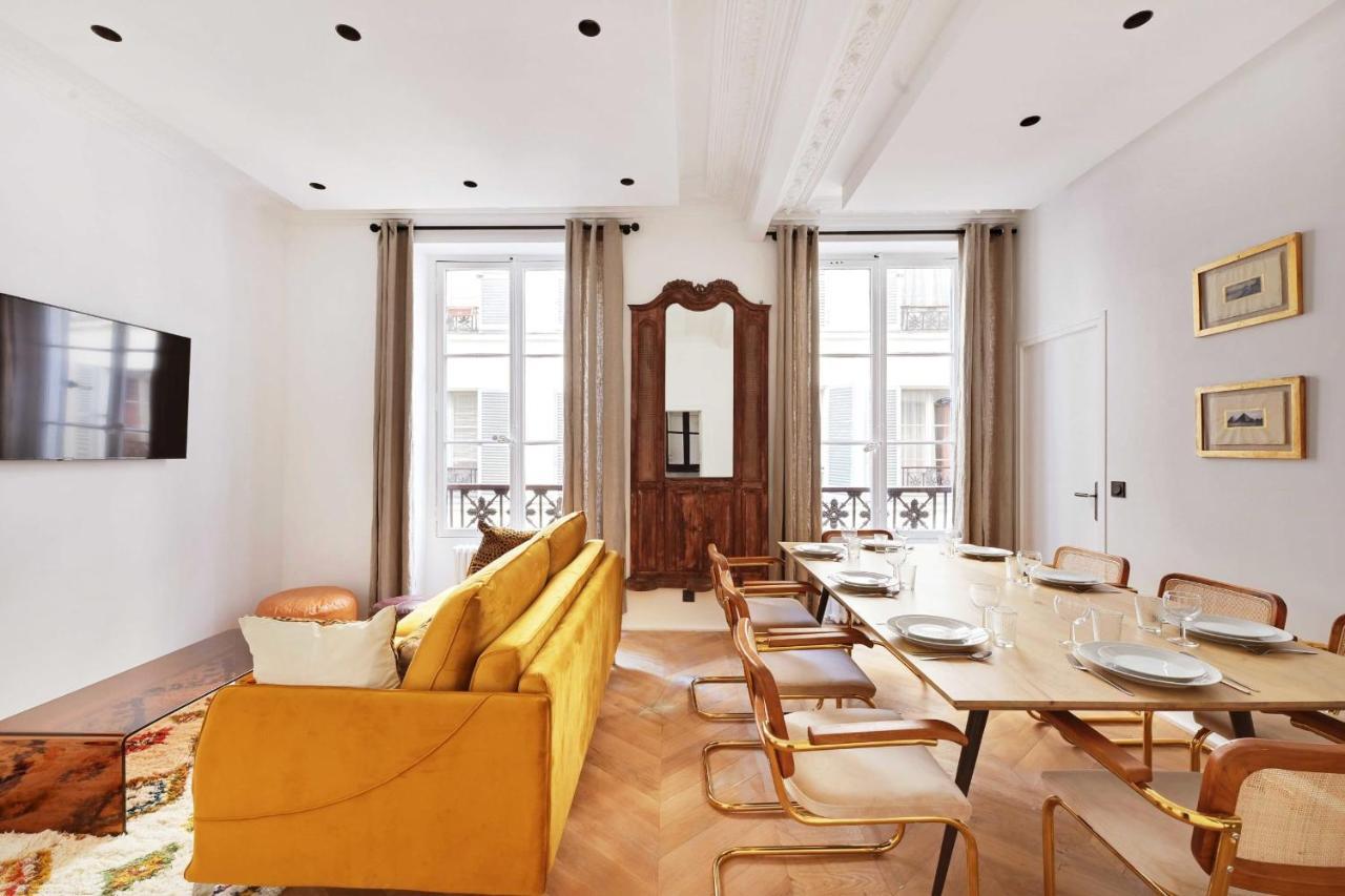 Apartment Charm And Elegance For 8p-3br - Grands Boulevards *