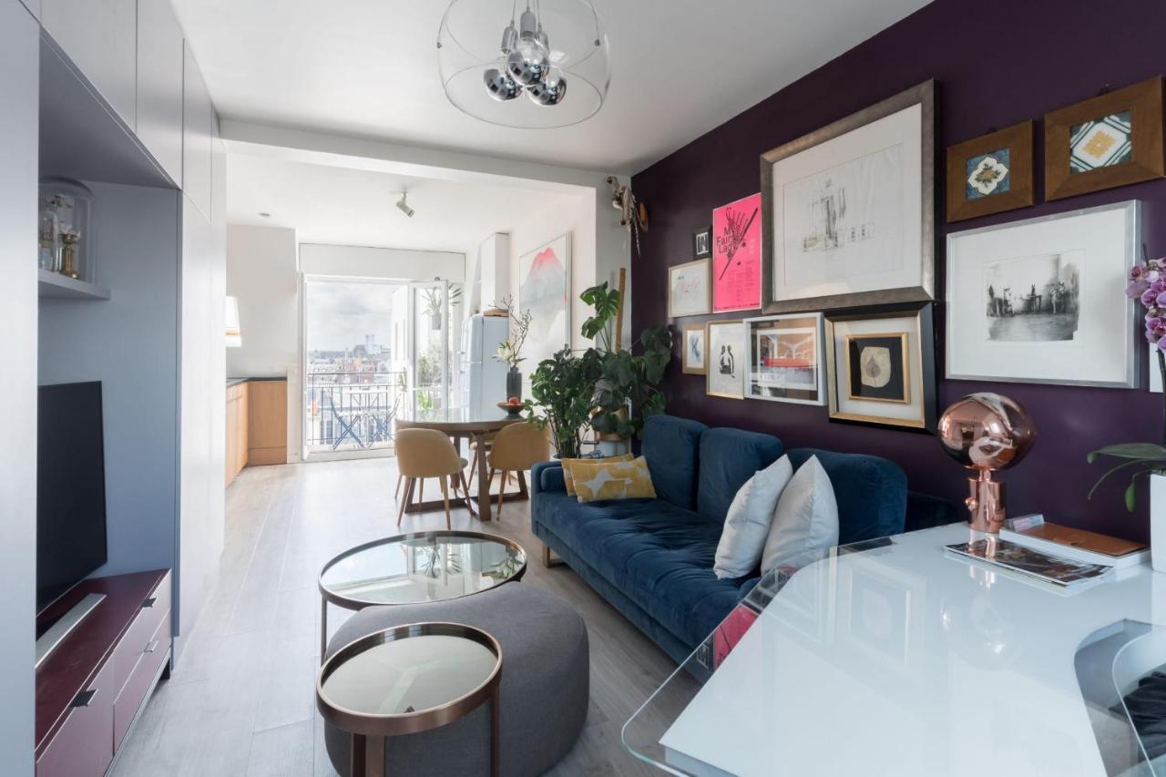 Apartment Bright And Homely 1 Bedroom Rooftop In The Marais In Paris