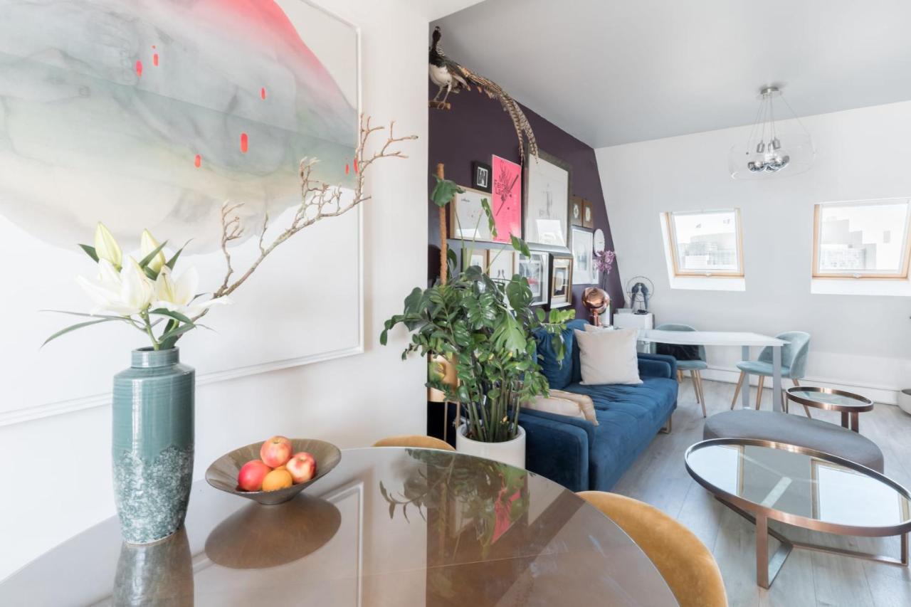 Bright And Homely 1 Bedroom Rooftop In The Marais In