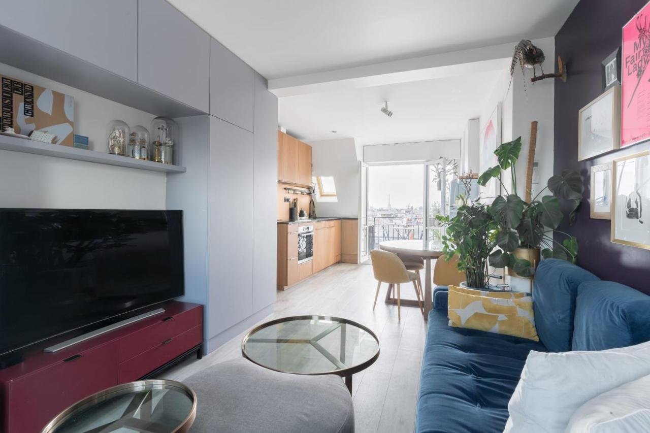 Bright And Homely 1 Bedroom Rooftop In The Marais In *