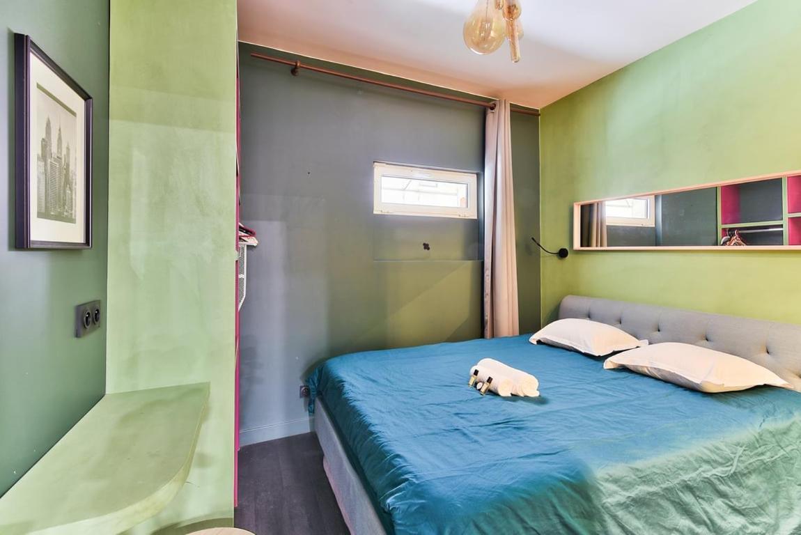 Guestready - Beautiful And Colourful Apt In The 19th Arrond Appartement *