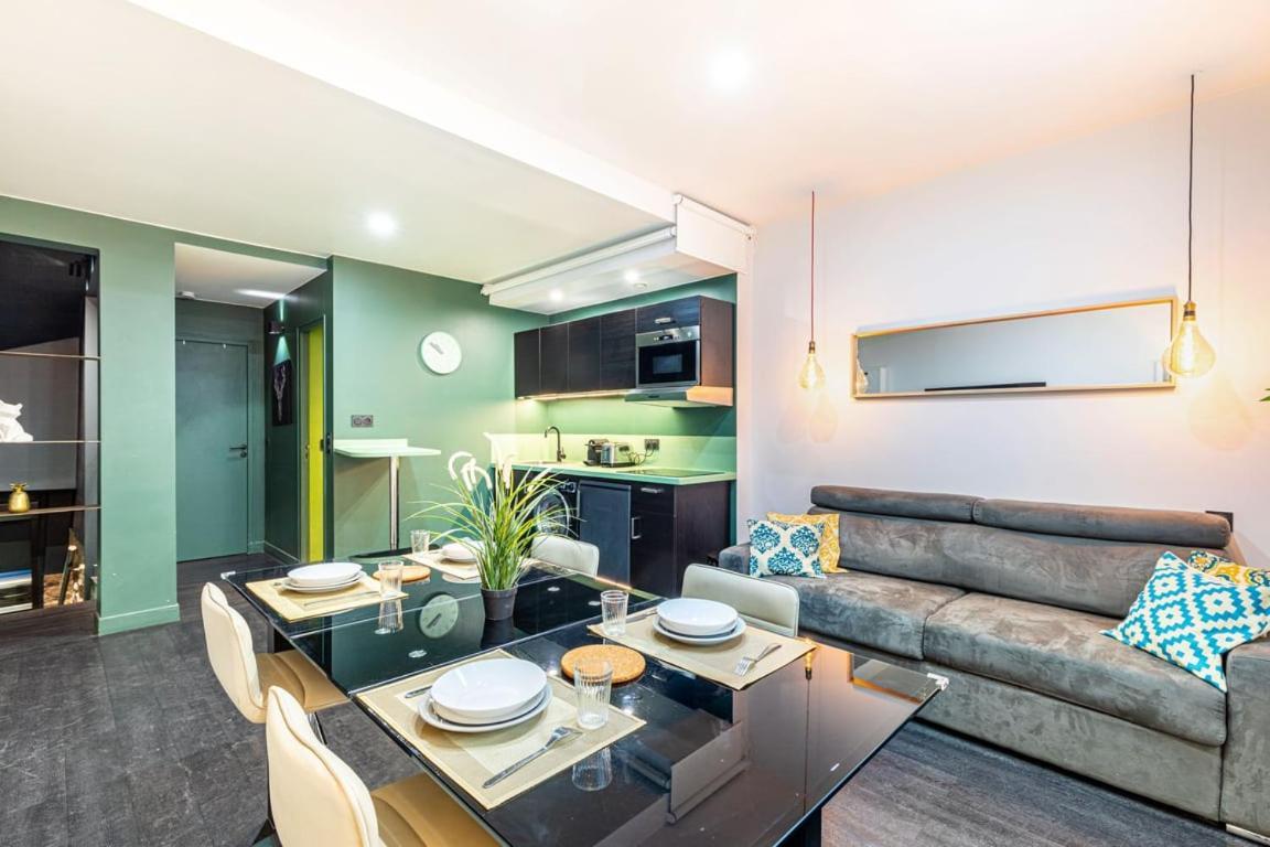 Guestready - Beautiful And Colourful Apt In The 19th Arrond Appartement *