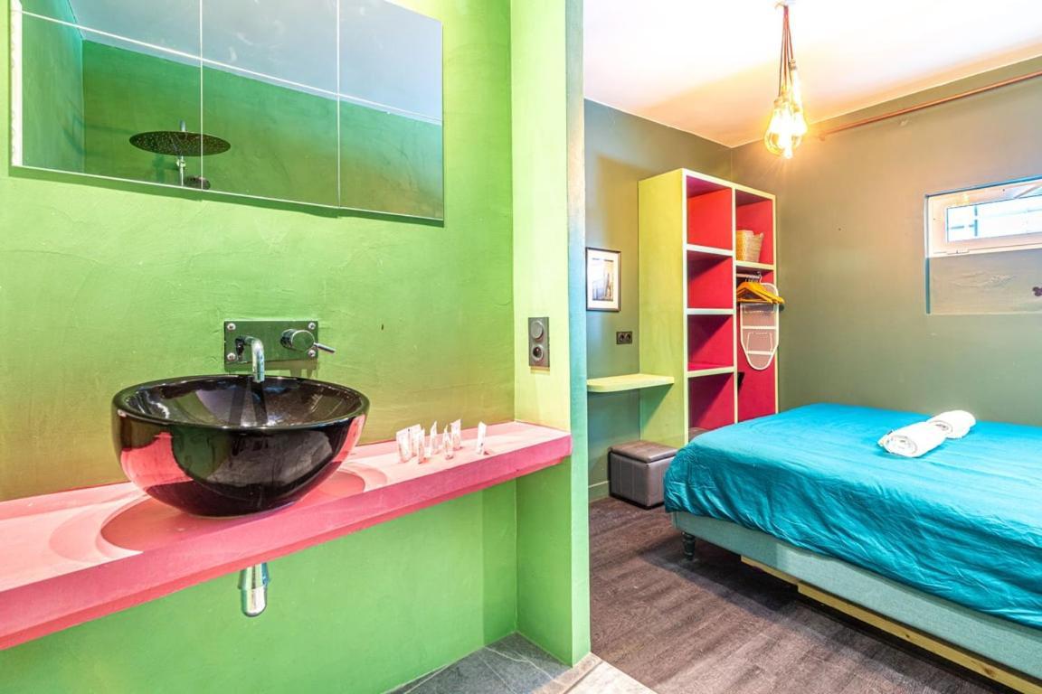 Guestready - Beautiful And Colourful Apt In The 19th Arrond Appartement