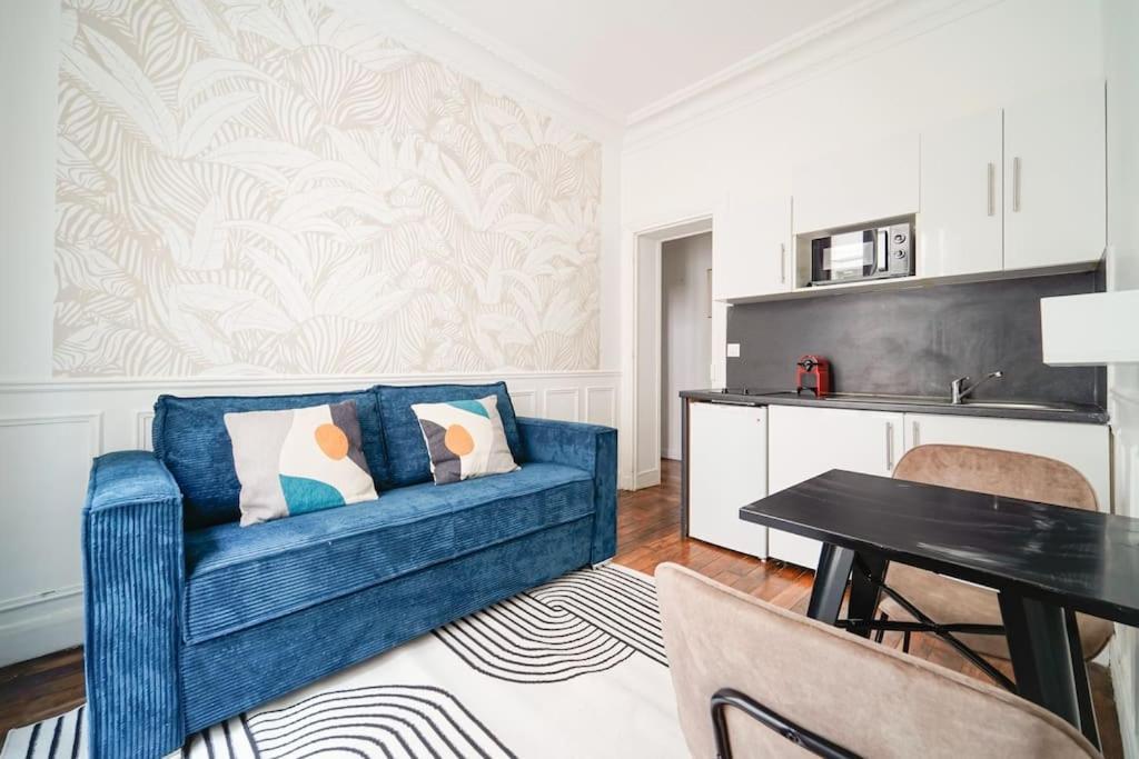 Appartement Niepce - Blue Flat Next To Avenue Du Maine Paris