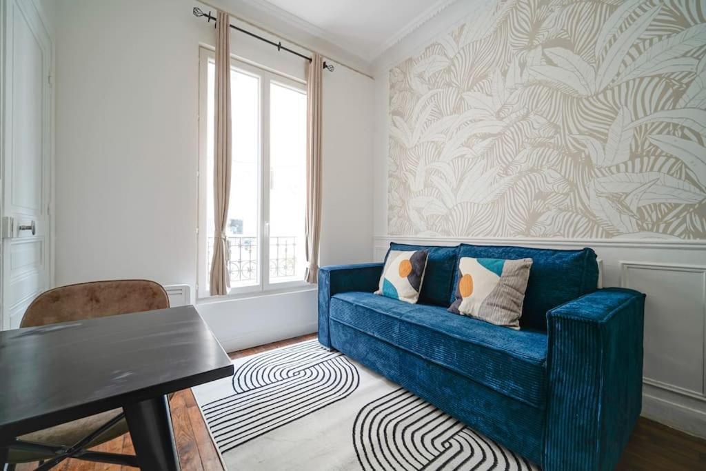 Appartement Niepce - Blue Flat Next To Avenue Du Maine