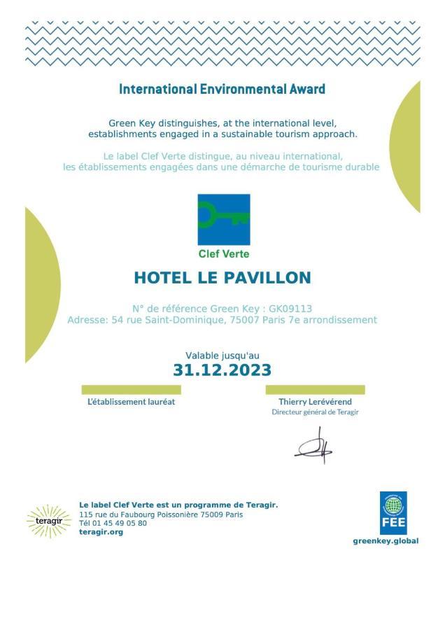 Le Pavillon Hotel Paris