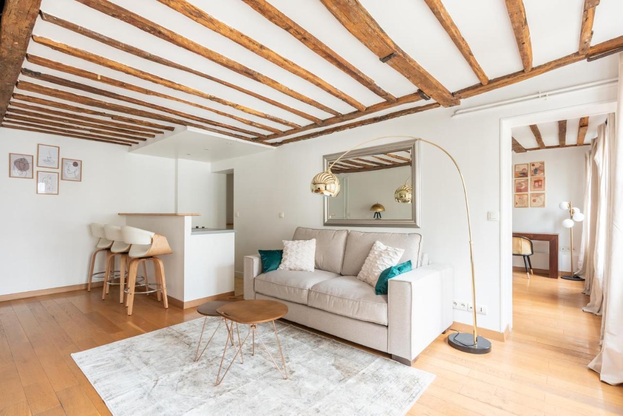 Typical Flat In The Old Apartment Paris