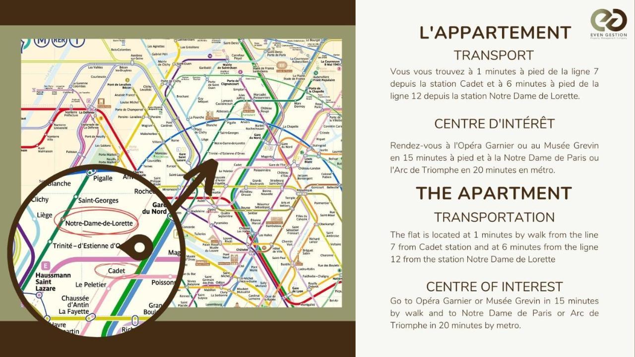 Luxury In Heart Of Paris!opera/eurostar 6pers Apartment Paris