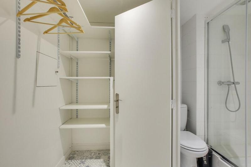 Modern French Country Studio Charm In The Canal Saint Martin 10th District Paris