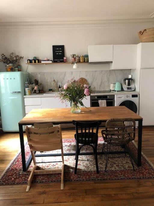 75009 50m2 Metro Poissonniere 3 Pers & Baby Appartement Paris