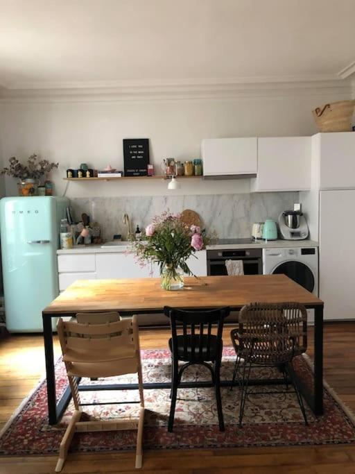 Appartement 75009 50m2 Metro Poissonniere 3 Pers & Baby *