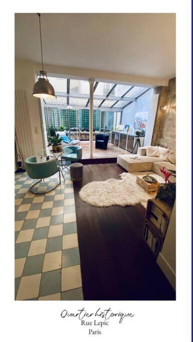 Lepic, Luxury Flat In Montmartre With Private Terrasse-appartement Entier Appartement Paris