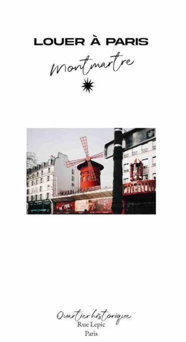 Lepic, Luxury Flat In Montmartre With Private Terrasse-appartement Entier Appartement *