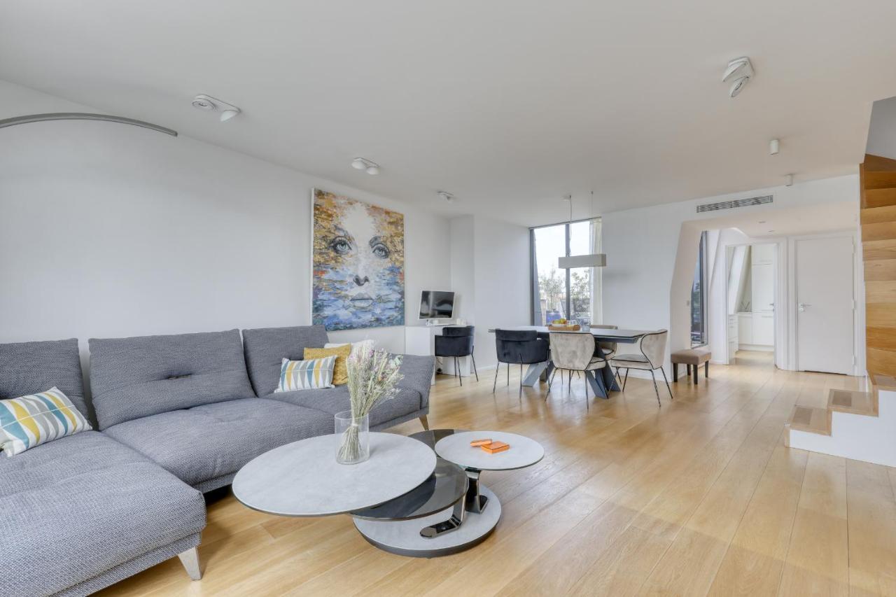 Apartment Luxury Penthouse With A/c Terrace & View-le Marais Paris