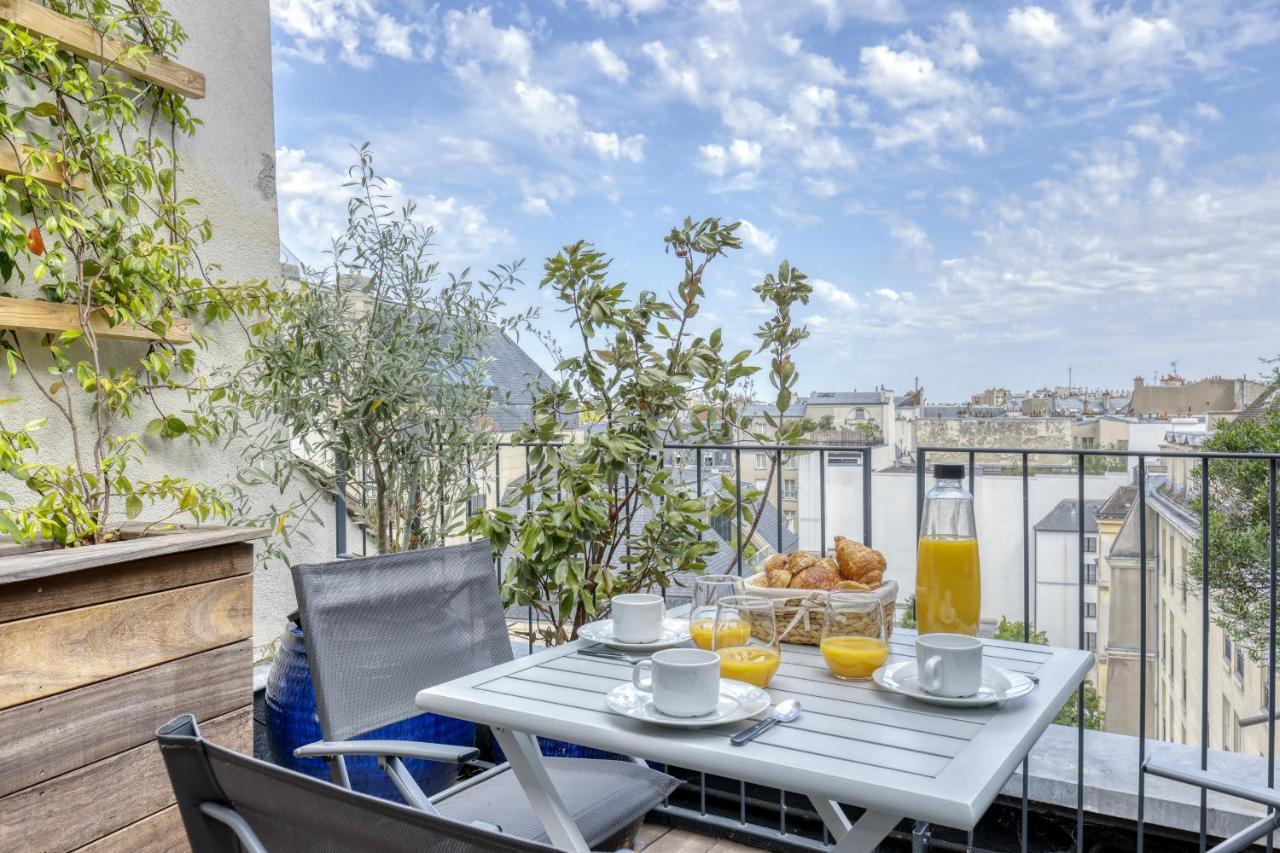 Luxury Penthouse With A/c Terrace & View-le Marais Apartment Paris