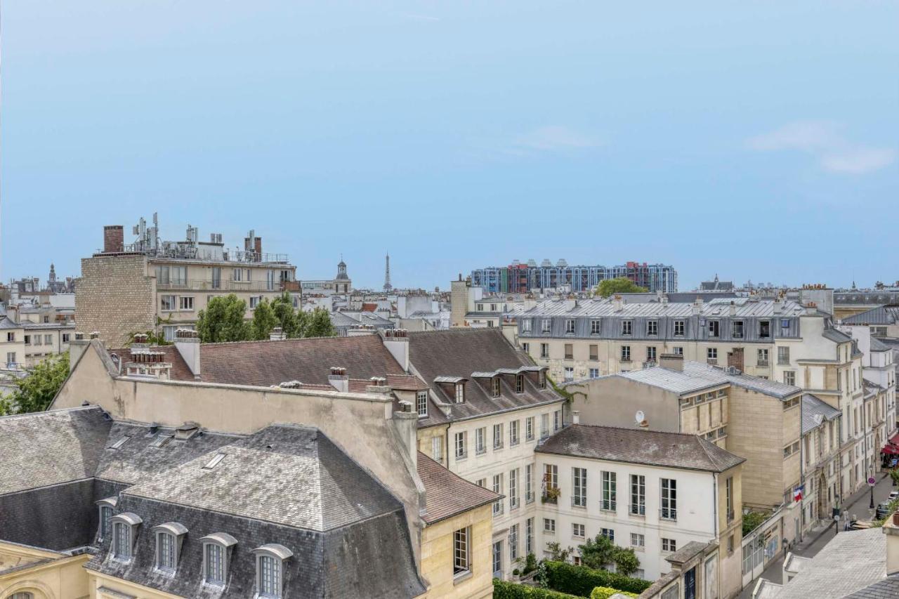 Luxury Penthouse With A/c Terrace & View-le Marais Apartment *