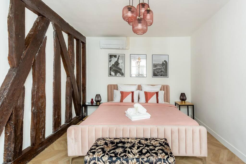 Sophiestay - Contemporary Apt- King Size Bed Paris