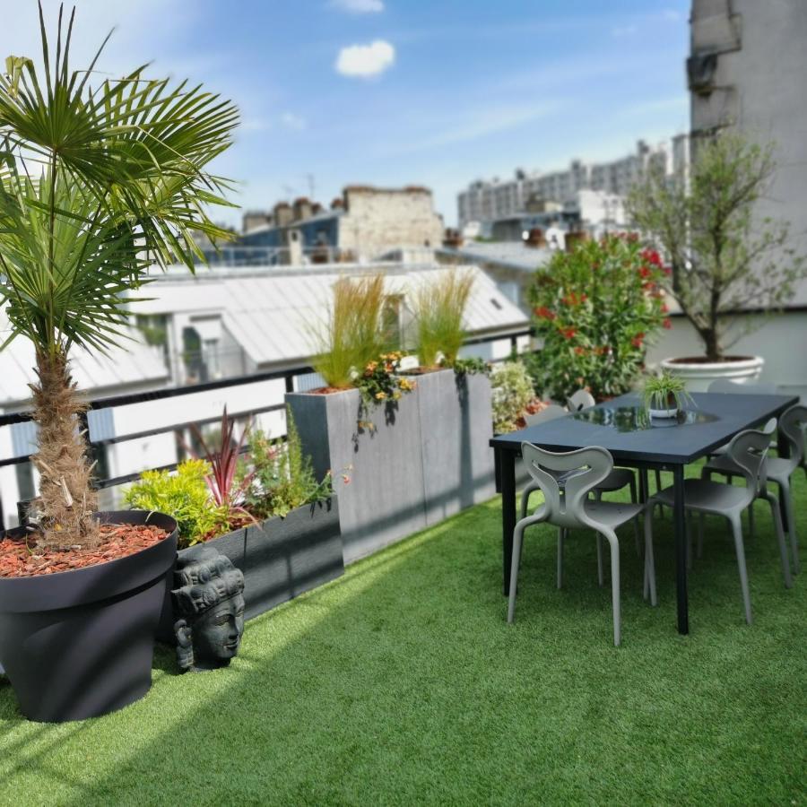 D'exception 20eme, Terrasse De 45m2, Vue Sur La Tour Eiffel Apartment Paris