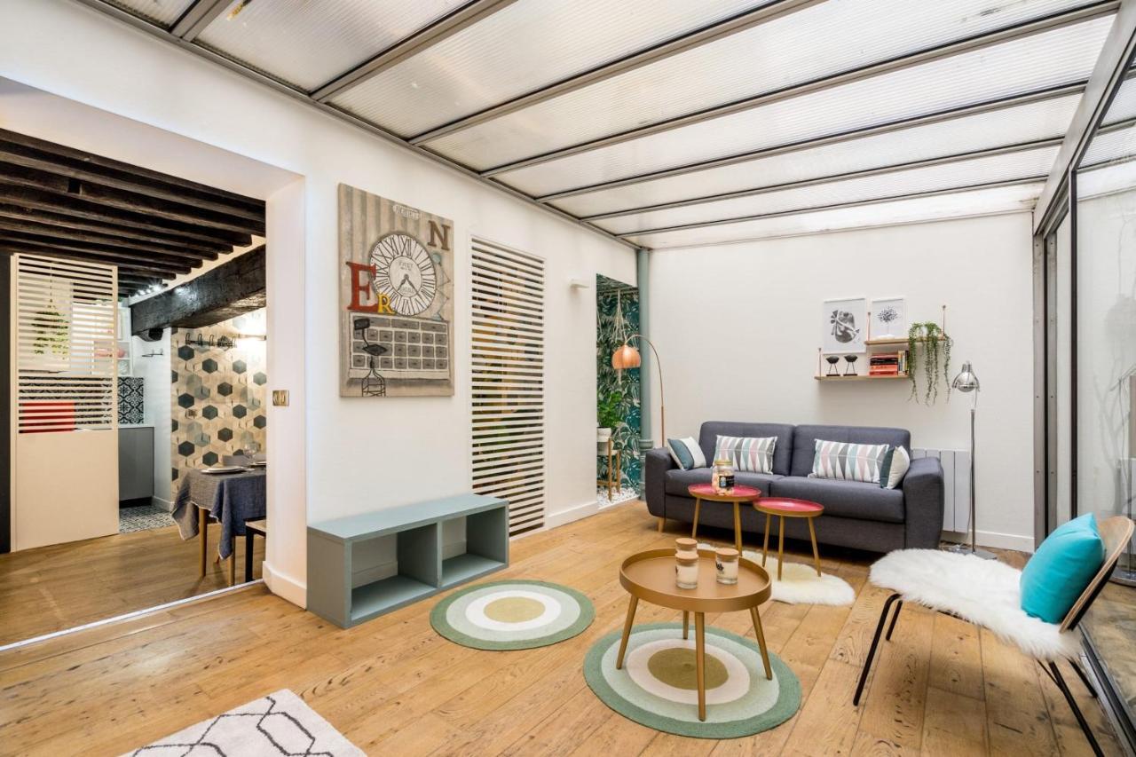 Chic Avec Patio - 2br 6p - Le Marais