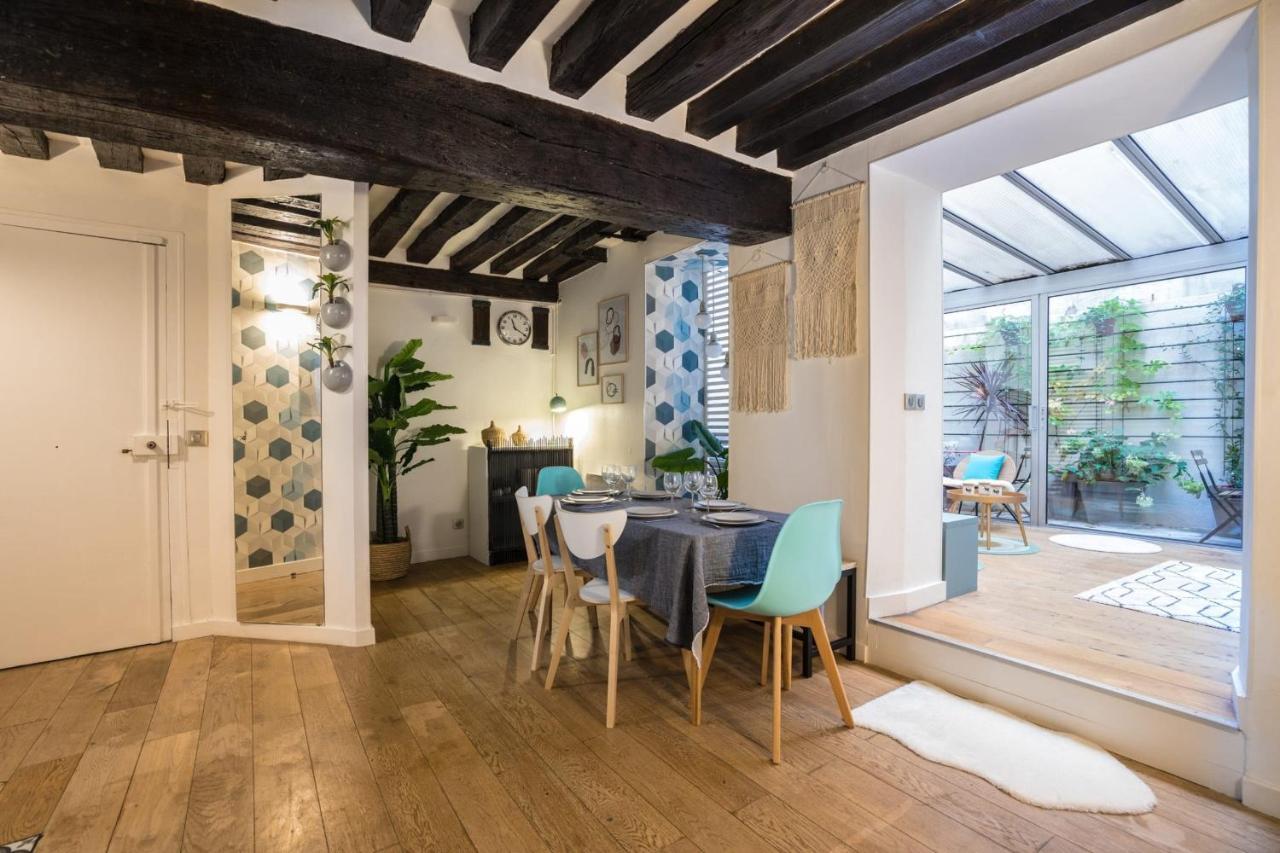 Appartement Chic Avec Patio - 2br 6p - Le Marais