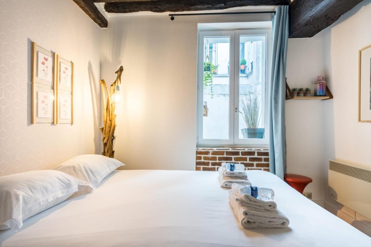 Chic Avec Patio - 2br 6p - Le Marais Appartement Paris