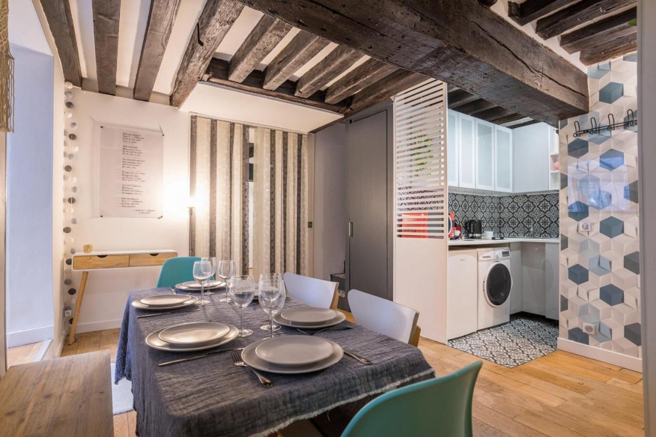 Appartement Chic Avec Patio - 2br 6p - Le Marais