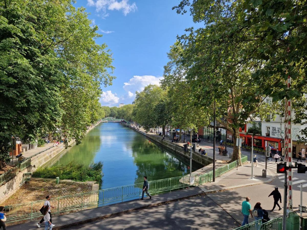 Apartment Art Deco Loft - 2br And 2ba Near Canal Saint Martin Paris