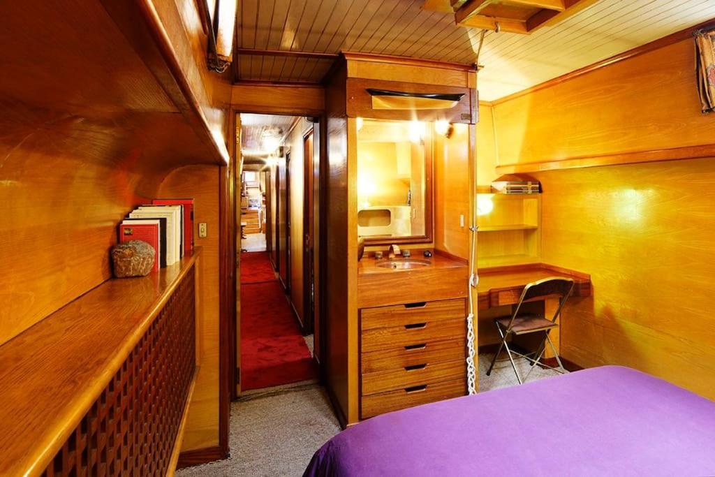 Classic Riverboat In The Center Of