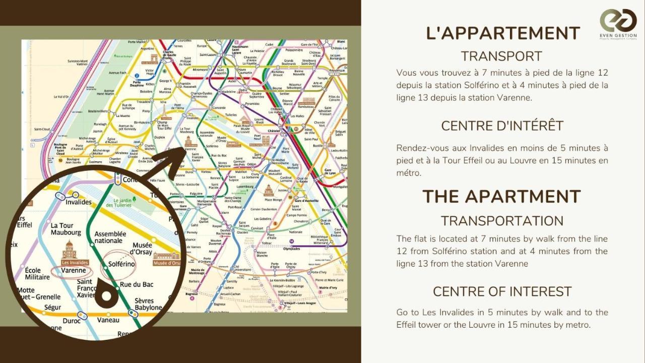 4pers#invalides#assemblee Nationale#paris 7 Appartement *