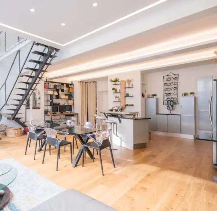 Apartment Loft Design & Familial Parc Des Buttes Chaumont