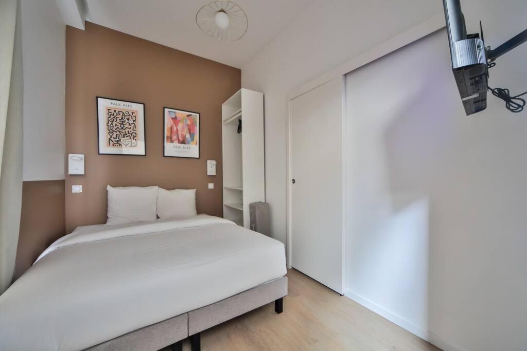 Appartement 0#appart 4pers#1 Bedroom#paris 15#commerce#ac