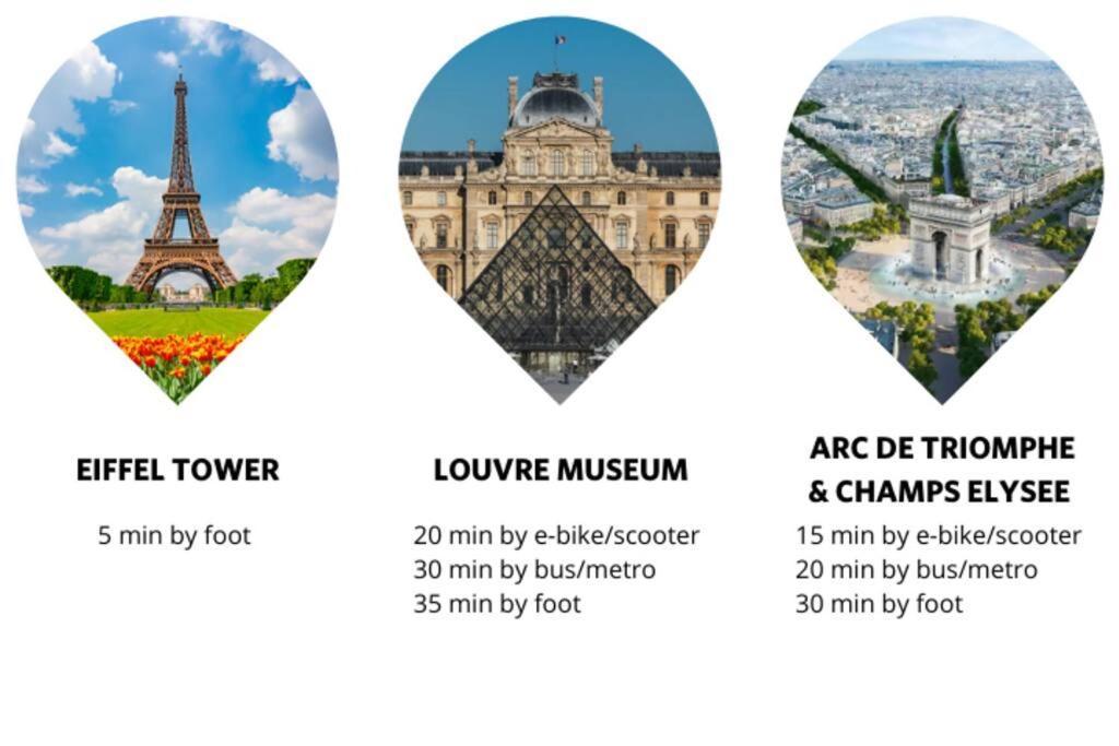 Special! 500m To Eiffel Tower: Duplex With Terrace * Paris